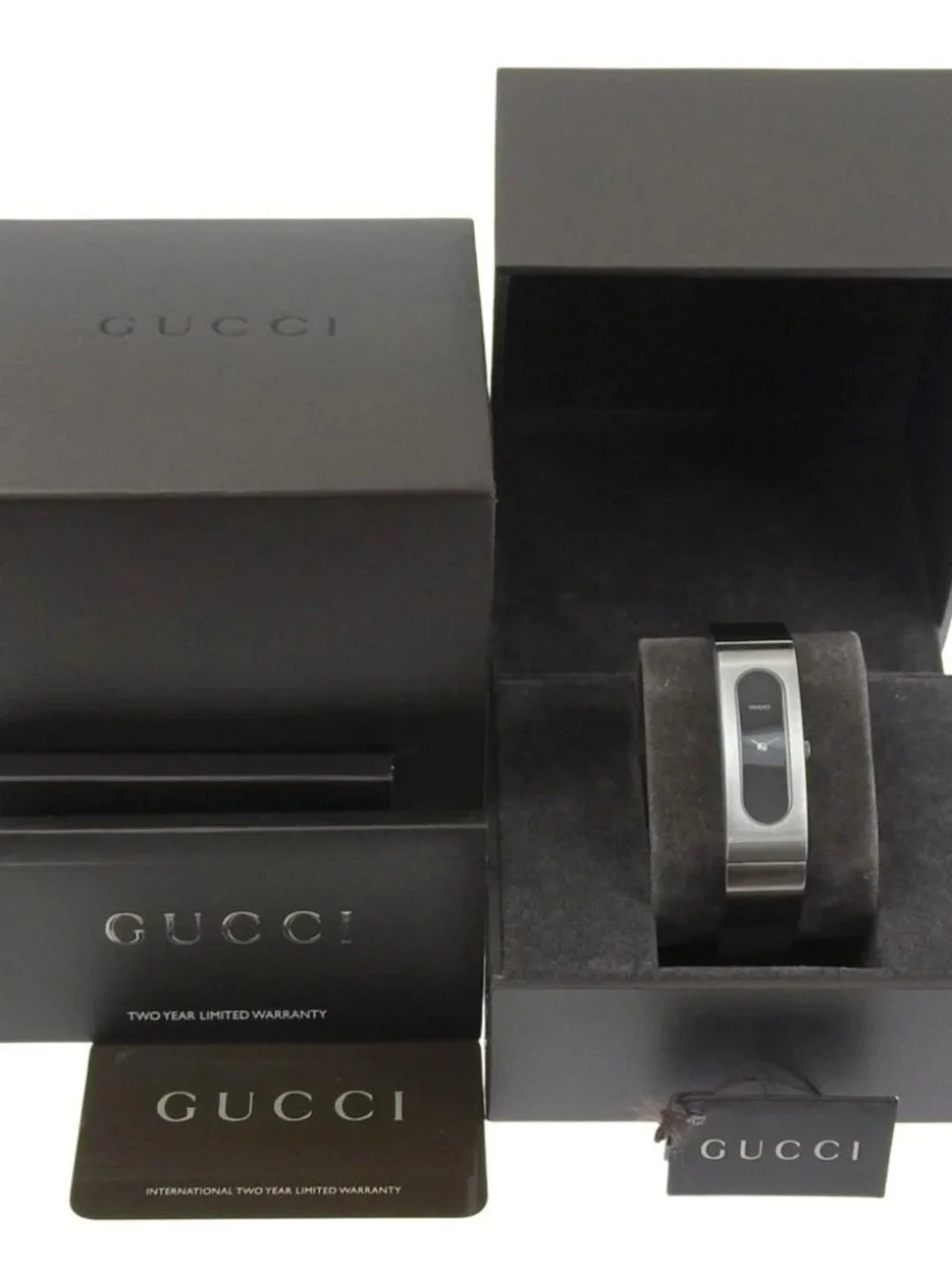 GUCCI Watches 2400S black blackDial Stainless Steel Quartz Analog display ... - Picture 7 of 13